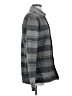 Express 100% Polyester Plaid Gray Coat Size S - photo 4