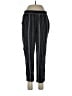 Jessica Simpson 100% Viscose Stripes Black Casual Pants Size M - photo 1