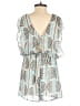 Want and Need 100% Polyester Print Blue Romper Size XS - photo 2