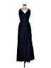 Bill Levkoff 100% Polyester Blue Cocktail Dress Size 8 - photo 1