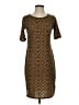 Lularoe Print Brown Casual Dress Size S - photo 1