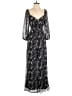 Papaya 100% Polyester Black Jumpsuit Size S - photo 1