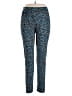 Love Nation Print Blue Active Pants Size 1X - photo 1