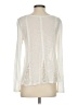 Hinge 100% Viscose Ivory Long Sleeve Henley Size XS - photo 2