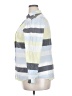 Jaclyn Smith Color Block Gray Long Sleeve Button-Down Shirt Size XXL - photo 5
