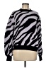 Who What Wear Animal Print Black Pullover Sweater Size M - photo 1