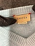 Gucci 100% Lana Wool Solid Teal Blue Wool Pullover Sweater Size 8 - photo 7