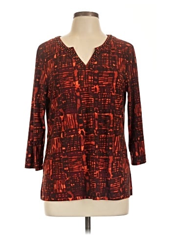 Rafaella 3/4 Sleeve Blouse (view 1)