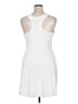 Fabletics Solid White Casual Dress Size 1X - photo 2