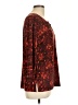 Rafaella Red 3/4 Sleeve Blouse Size L - photo 4