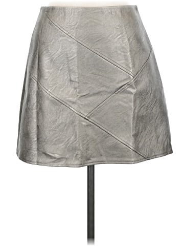 Topshop Faux Leather Skirt (view 1)