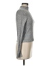 Miss Selfridge Metallic Gray Turtleneck Sweater Size 8 - photo 4