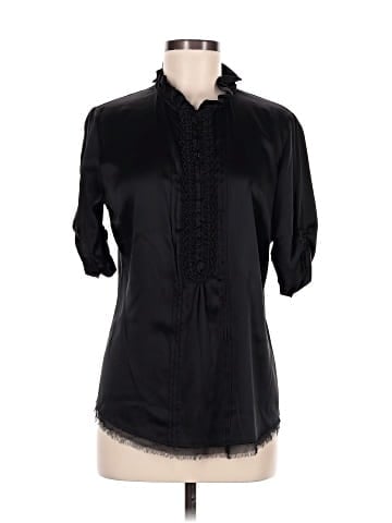 Elie Tahari 3/4 Sleeve Silk Top (view 1)