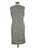 Apt. 9 Tweed Gray Casual Dress Size L - photo 2