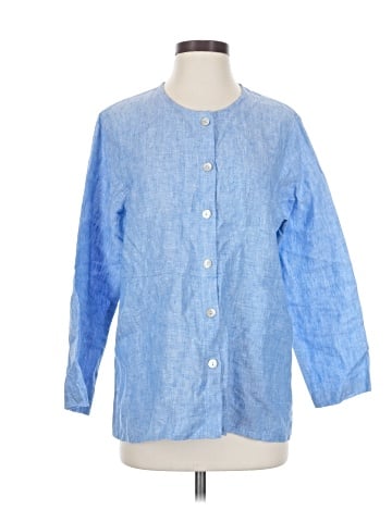 Christopher Calvin 3/4 Sleeve Button-Down Shirt (view 1)