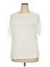 IMAN Ivory Short Sleeve T-Shirt Size 2X - photo 1