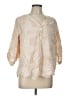 Torrid Tan 3/4 Sleeve Blouse Size Lg Plus (0) - photo 1