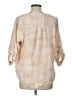 Torrid Tan 3/4 Sleeve Blouse Size Lg Plus (0) - photo 2