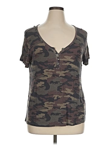 rue21 Short Sleeve Henley (view 1)