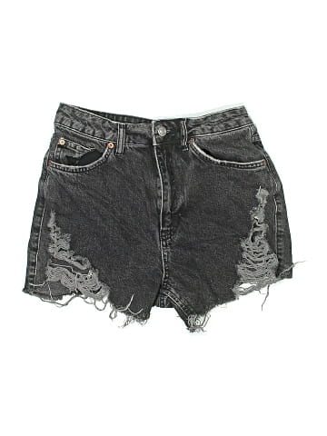 Topshop Denim Shorts (view 1)