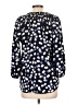 Bobeau Blue 3/4 Sleeve Blouse Size L - photo 2