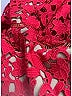 Self-Portrait 100% Polyester Hearts Red Cocktail Dress Size 6 - photo 3