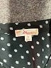 Misia 100% Polyester Polka Dots Black 3/4 Sleeve Blouse Size 1X - photo 7