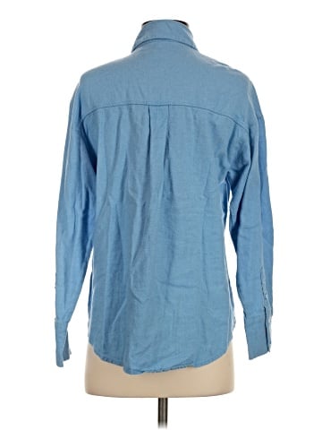 Abercrombie & Fitch Long Sleeve Button-Down Shirt (view 2)