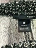 Aqua 100% Rayon Color Block Paisley Aztec Or Tribal Print Silver Shorts Size XS - photo 3