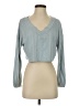 Gilly Hicks Teal Long Sleeve Top Size XS - photo 1