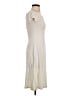 Three Dots Solid Ivory Casual Dress Size XS - photo 4