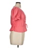 Meraki 100% Polyester Pink Short Sleeve Top Size XL - photo 4
