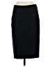 Club Monaco Solid Black Wool Skirt Size 0 - photo 1