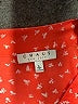 Chaus 100% Polyester Orange 3/4 Sleeve Blouse Size L - photo 7