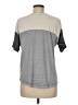 True Craft Color Block Gray Short Sleeve T-Shirt Size M - photo 2