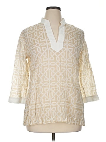 Jones New York Signature 3/4 Sleeve Blouse (view 1)