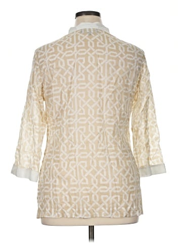 Jones New York Signature 3/4 Sleeve Blouse (view 2)