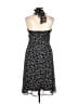 Connected Apparel 100% Polyester Polka Dots Black Casual Dress Size 16 - photo 2