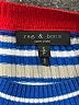 Rag & Bone Stripes Blue Turtleneck Sweater Size S - photo 7