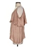 Abbeline 100% Rayon Tan Short Sleeve Blouse Size S - photo 5