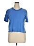 Appleseeds 100% Cotton Blue Short Sleeve Top Size XL - photo 1