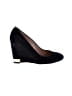 Tory Burch Black Wedges Size 5 1/2 - photo 1