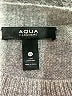 Aqua 100% Cashmere Solid Gray Cashmere Pullover Sweater Size XS - photo 7