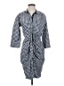 Gap Houndstooth Gray Casual Dress Size S - photo 1