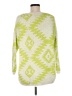 Katsumi Chevron-herringbone Green Pullover Sweater Size M - photo 2