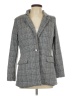 NY Collection Houndstooth Gray Blazer Size L - photo 1