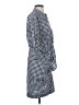 Gap Houndstooth Gray Casual Dress Size S - photo 4