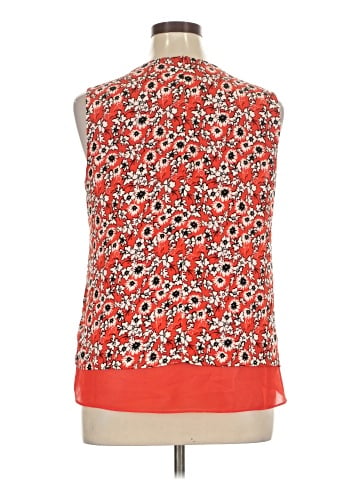 Rose + Olive Sleeveless Blouse (view 2)