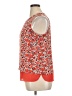 Rose + Olive 100% Polyester Orange Sleeveless Blouse Size XL - photo 5