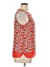 Rose + Olive 100% Polyester Orange Sleeveless Blouse Size XL - photo 4